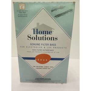 Home Solutions Vacuum Bags Style C Electrolux & Lux Products 4 Bags